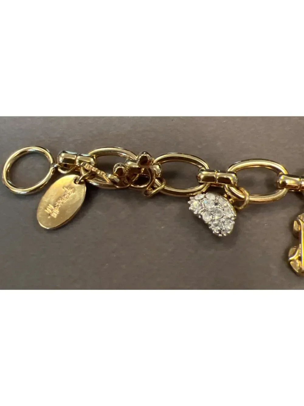 Harrods London Shop Till You Drop Charm Bracelet never worn in original box